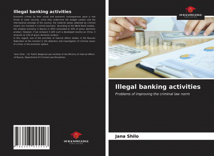 Knjiga Illegal banking activities Jana Shilo