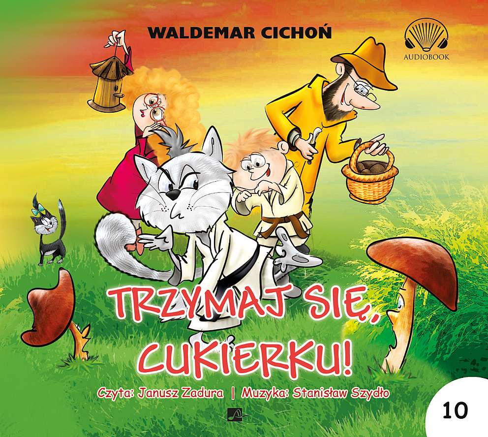 Libro CD MP3 Trzymaj się Cukierku Waldemar Cichoń