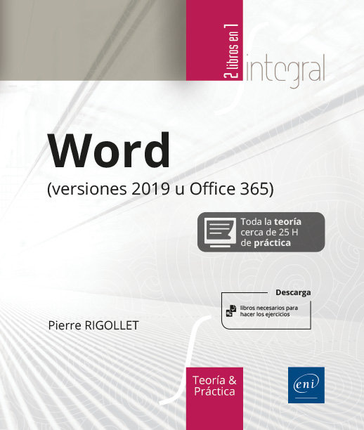 Knjiga WORD - (VERSIONES 2019 O OFFICE 365) VV. AA.