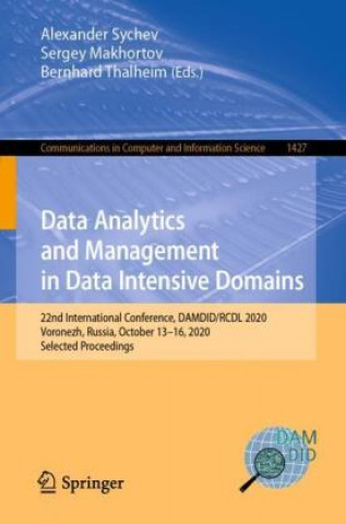 Carte Data Analytics and Management in Data Intensive Domains Bernhard Thalheim