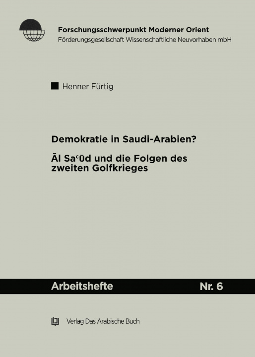 Kniha Demokratie in Saudi Arabien? 
