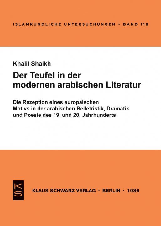 Kniha Der Teufel in der modernen arabischen Literatur 