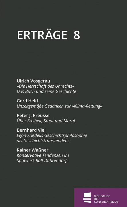 Book Erträge Gerd Held
