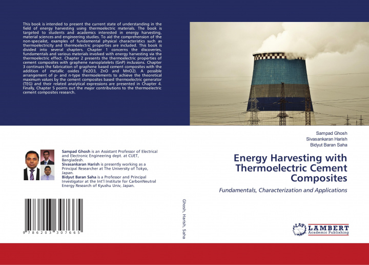 Könyv Energy Harvesting with Thermoelectric Cement Composites Sivasankaran Harish