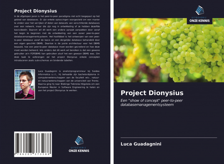 Knjiga Project Dionysius Luca Guadagnini