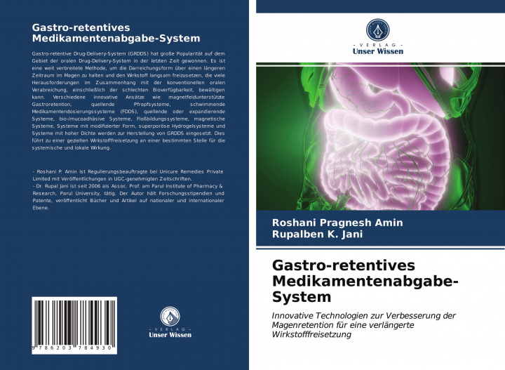 Knjiga Gastro-retentives Medikamentenabgabe-System Rupalben K. Jani