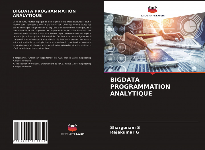 Knjiga BIGDATA PROGRAMMATION ANALYTIQUE Rajakumar G