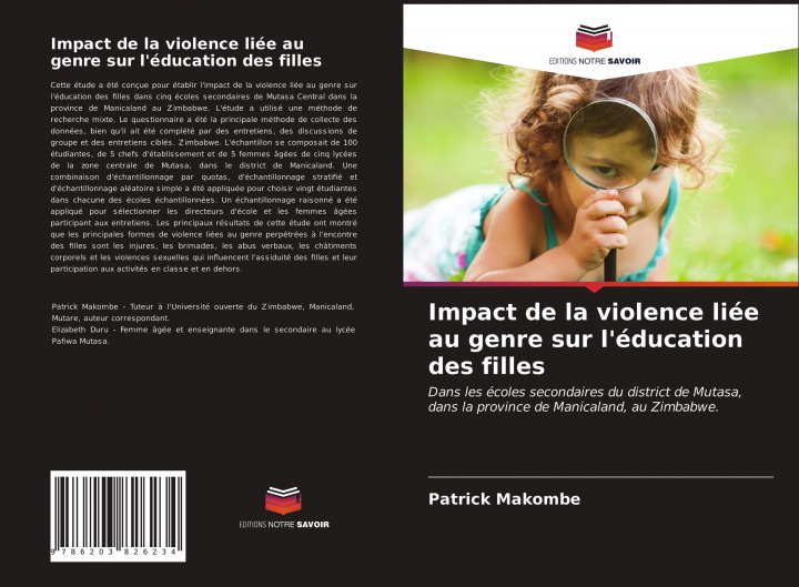 Livre Impact de la violence liée au genre sur l'éducation des filles 