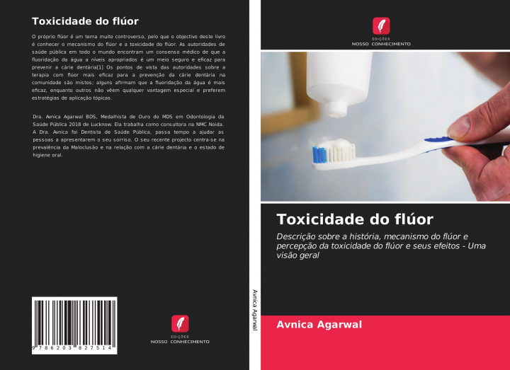 Knjiga Toxicidade do flúor Avnica Agarwal