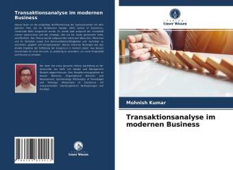 Knjiga Transaktionsanalyse im modernen Business Mohnish Kumar
