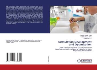Knjiga Formulation Development and Optimisation Prafulla Kumar Sahu