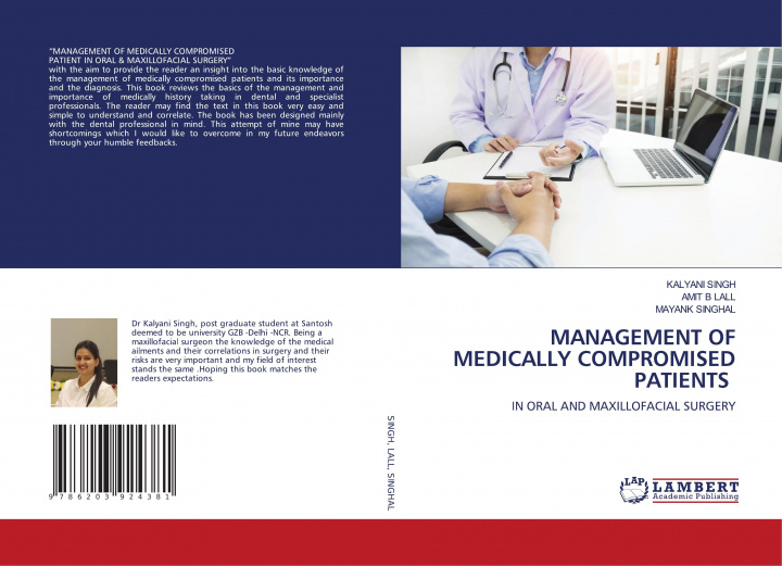 Knjiga MANAGEMENT OF MEDICALLY COMPROMISED PATIENTS Amit B Lall