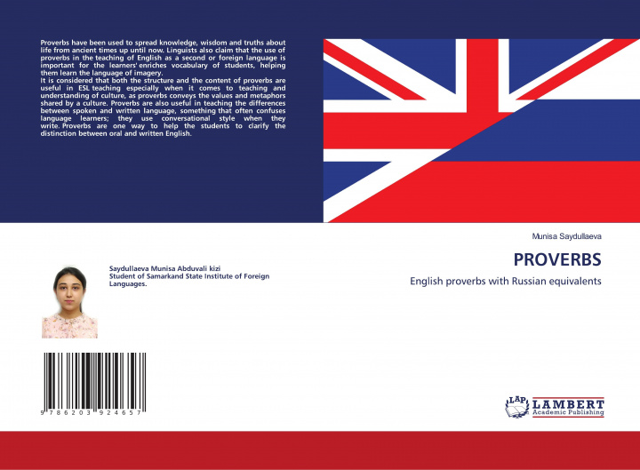 Knjiga PROVERBS Munisa Saydullaeva