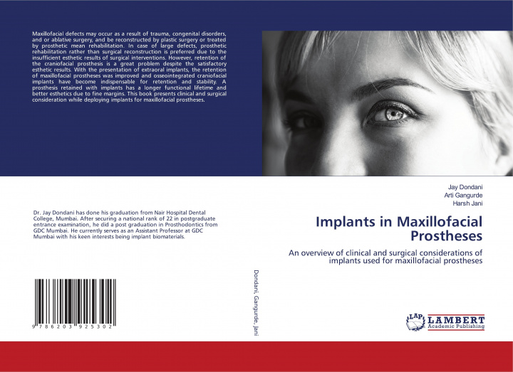 Knjiga Implants in Maxillofacial Prostheses Arti Gangurde