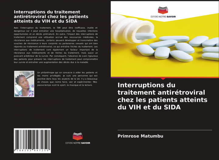 Könyv Interruptions du traitement antirétroviral chez les patients atteints du VIH et du SIDA 