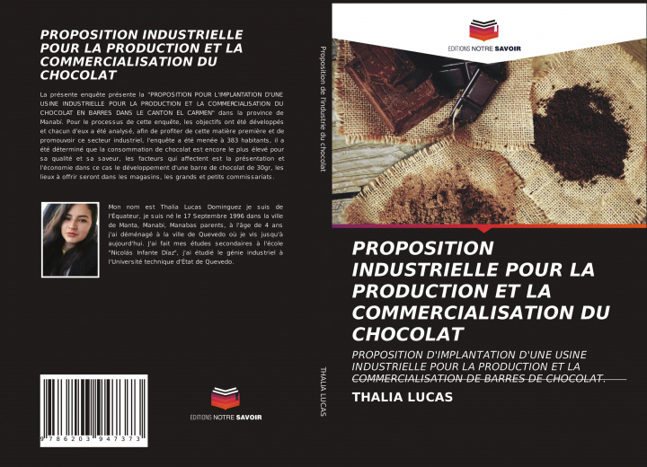 Carte Proposition Industrielle Pour La Production Et La Commercialisation Du Chocolat 