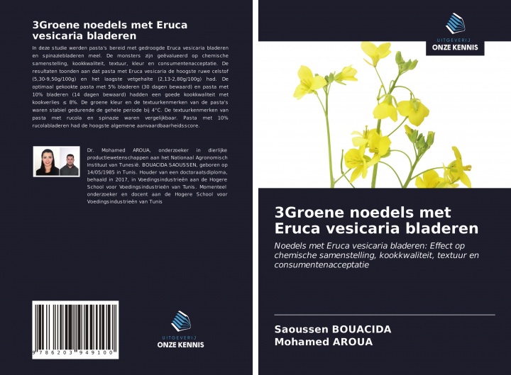 Carte 3Groene noedels met Eruca vesicaria bladeren Mohamed Aroua