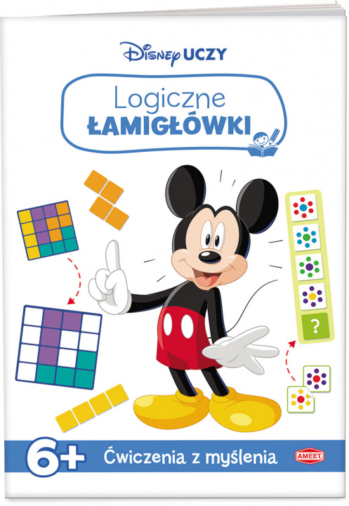 Kniha Disney uczy Miki Logiczne łamigłówki ŁAM-9304 Opracowania Zbiorowe