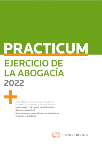 E-kniha Practicum Ejercicio de la abogacia 2022 ALBERTO PALOMAR OLMEDA