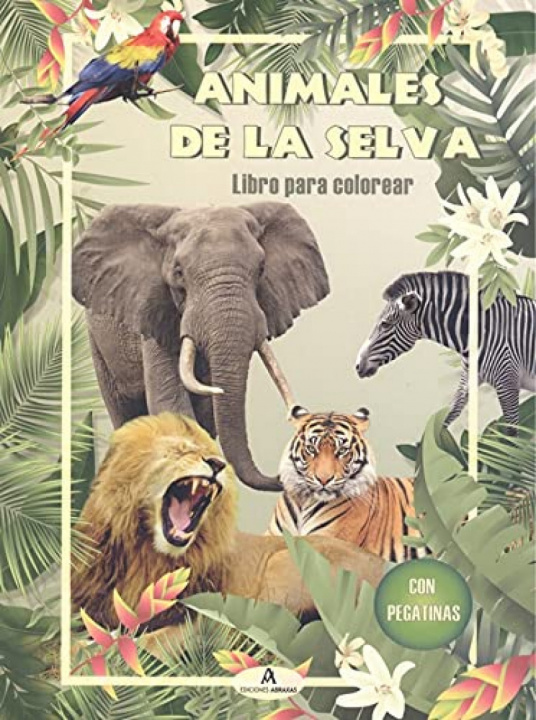 Carte ANIMALES DE LA SELVA 