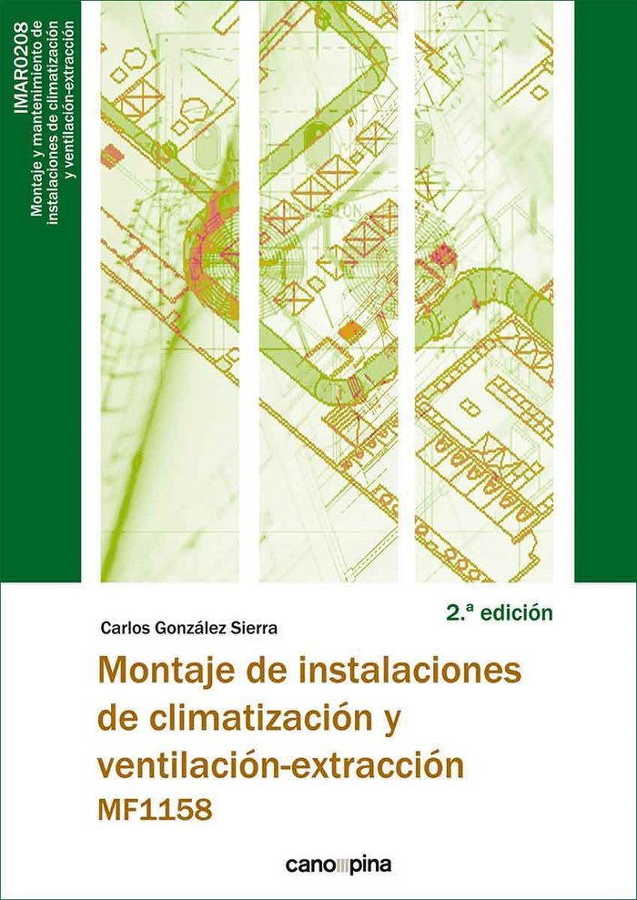 Könyv MF1158 MONTAJE DE INSTALACIONES DE CLIMATI GONZALEZ SIERRA
