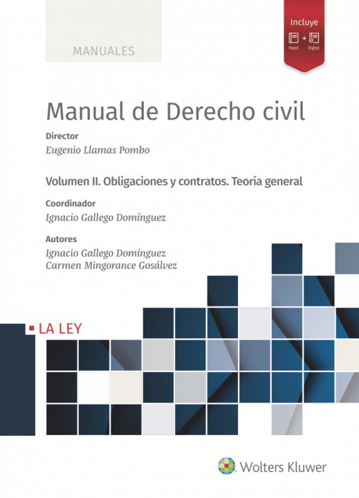 Carte MANUAL DE DERECHO CIVIL II. OBLIGACIONES LLAMAS POMBO