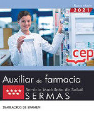 Könyv TECNICO/A AUXILIAR FARMACIA SERVICIO MADRILEÑO SALUD SIMULA 