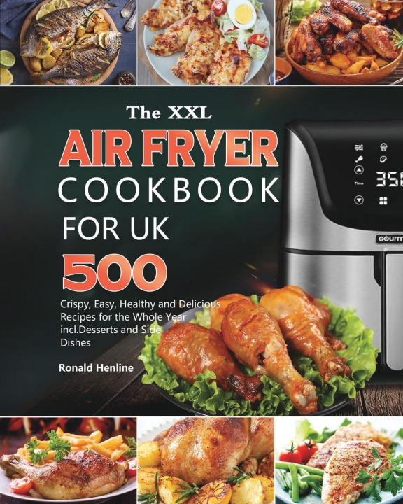 Kniha XXL Air Fryer Cookbook for UK 