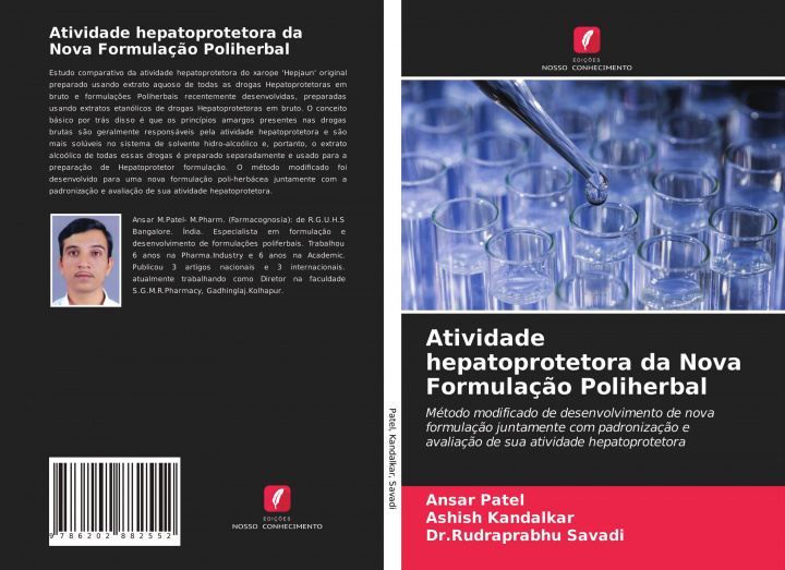Kniha Atividade hepatoprotetora da Nova Formulaç?o Poliherbal Ashish Kandalkar