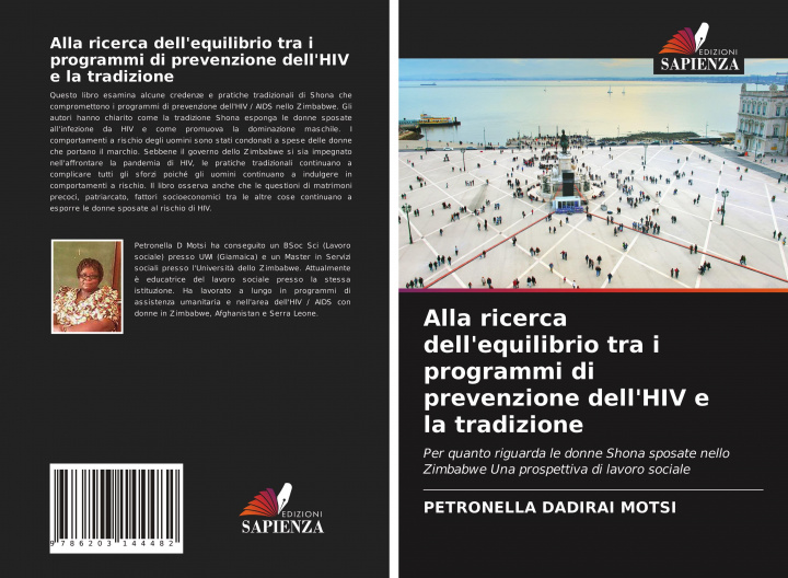 Livro Alla ricerca dell'equilibrio tra i programmi di prevenzione dell'HIV e la tradizione Petronella Dadirai Motsi