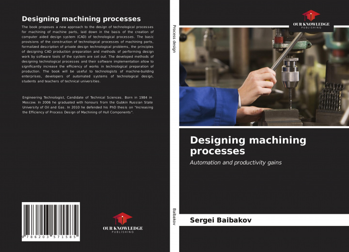 Knjiga Designing machining processes Sergei Baibakov