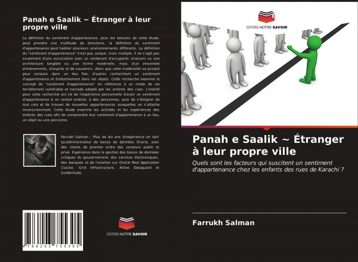 Knjiga Panah e Saalik ~ Étranger ? leur propre ville Farrukh Salman