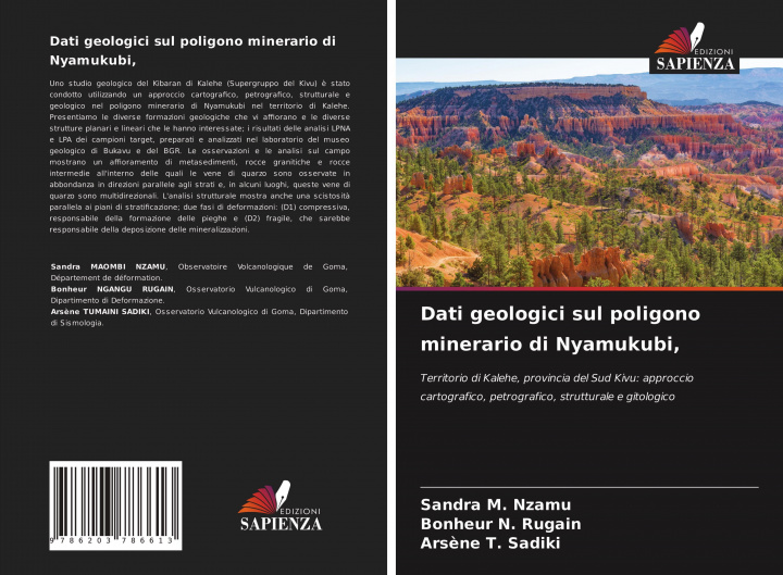 Kniha Dati geologici sul poligono minerario di Nyamukubi, Bonheur N. Rugain