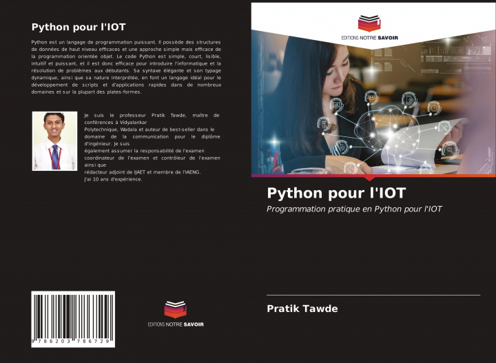 Knjiga Python pour l'IOT Pratik Tawde