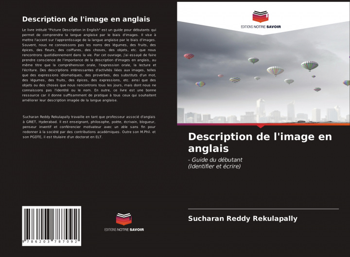 Book Description de l'image en anglais 