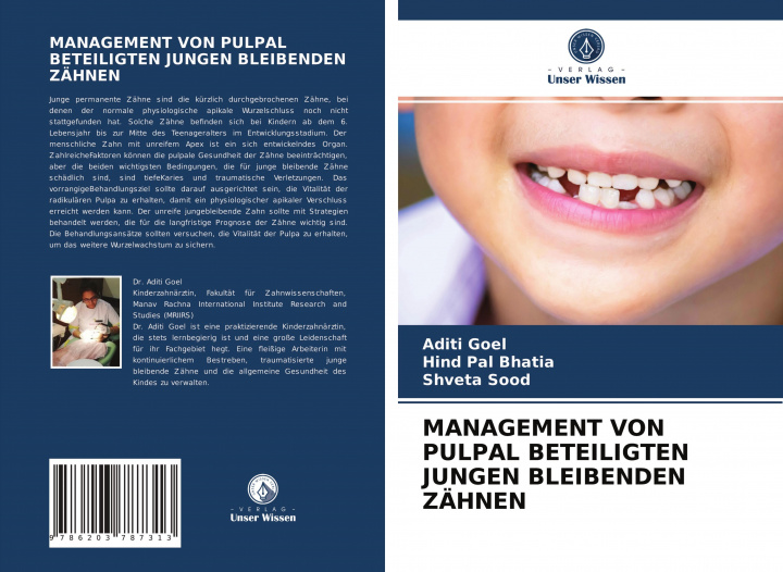 Book MANAGEMENT VON PULPAL BETEILIGTEN JUNGEN BLEIBENDEN ZÄHNEN Hind Pal Bhatia