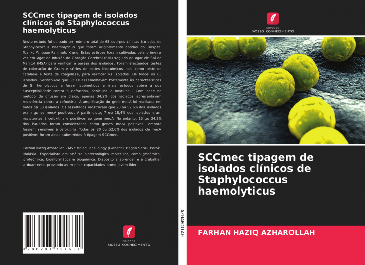 Carte SCCmec tipagem de isolados clínicos de Staphylococcus haemolyticus 