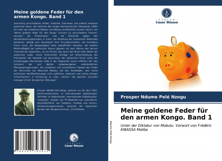 Kniha Meine goldene Feder für den armen Kongo. Band 1 