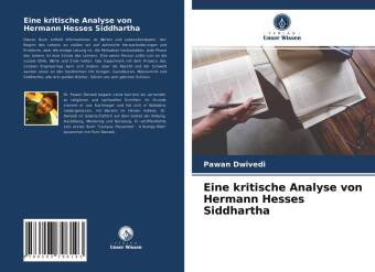 Knjiga Eine kritische Analyse von Hermann Hesses Siddhartha Pawan Dwivedi