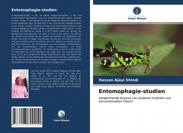 Knjiga Entomophagie-studien Hassan Ajayi Shindi