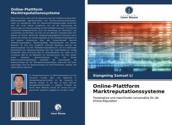 Knjiga Online-Plattform Marktreputationssysteme Xiangming Samuel Li