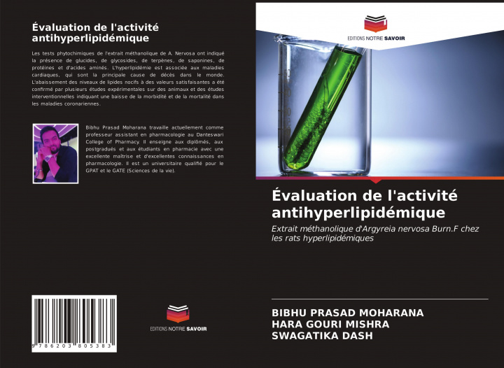 Buch Évaluation de l'activité antihyperlipidémique Hara Gouri Mishra