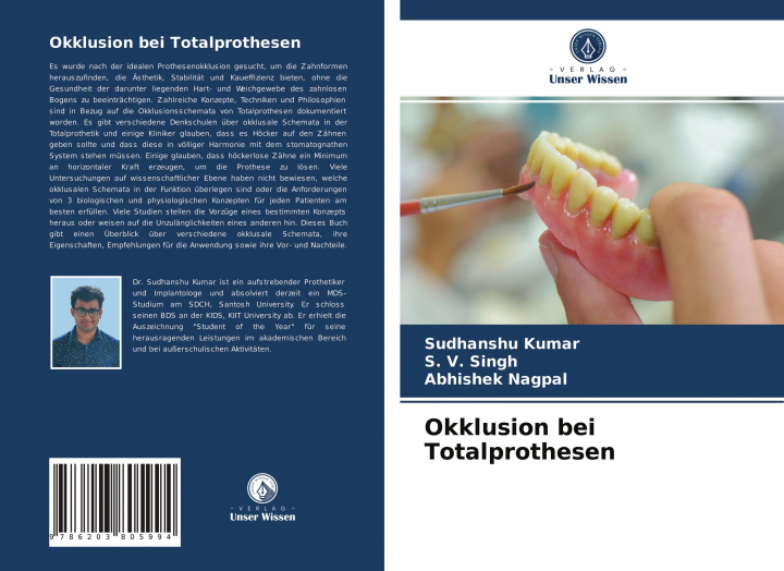 Knjiga Okklusion bei Totalprothesen S. V. Singh