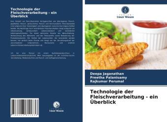 Knjiga Technologie der Fleischverarbeitung - ein Überblick Preetha Palanisamy