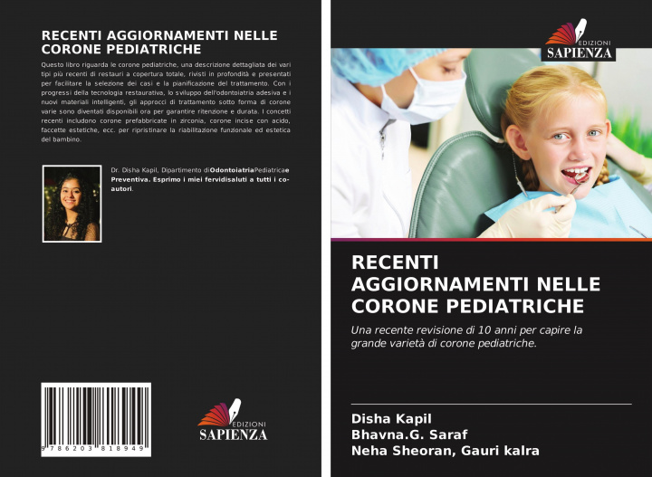 Book RECENTI AGGIORNAMENTI NELLE CORONE PEDIATRICHE Bhavna. G. Saraf