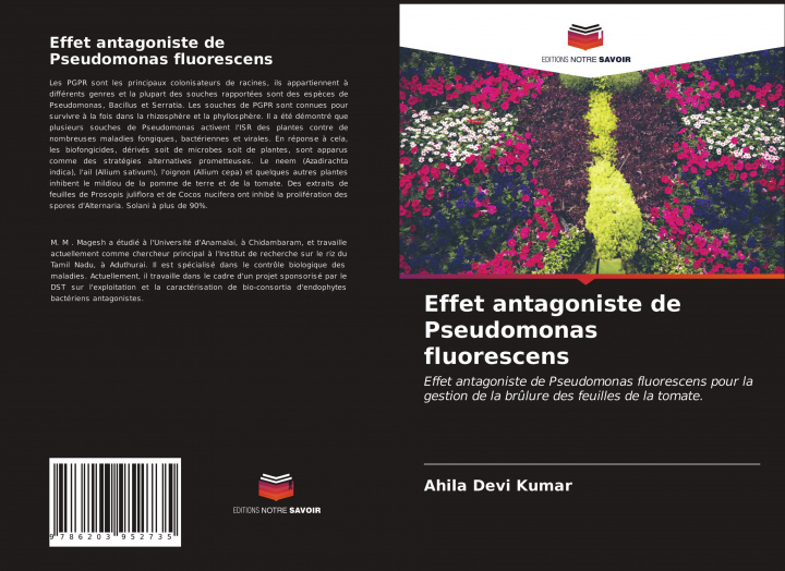 Knjiga Effet antagoniste de Pseudomonas fluorescens Ahila Devi Kumar