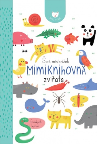 Kniha Mimiknihovna Zvířata Šest miniknížek 