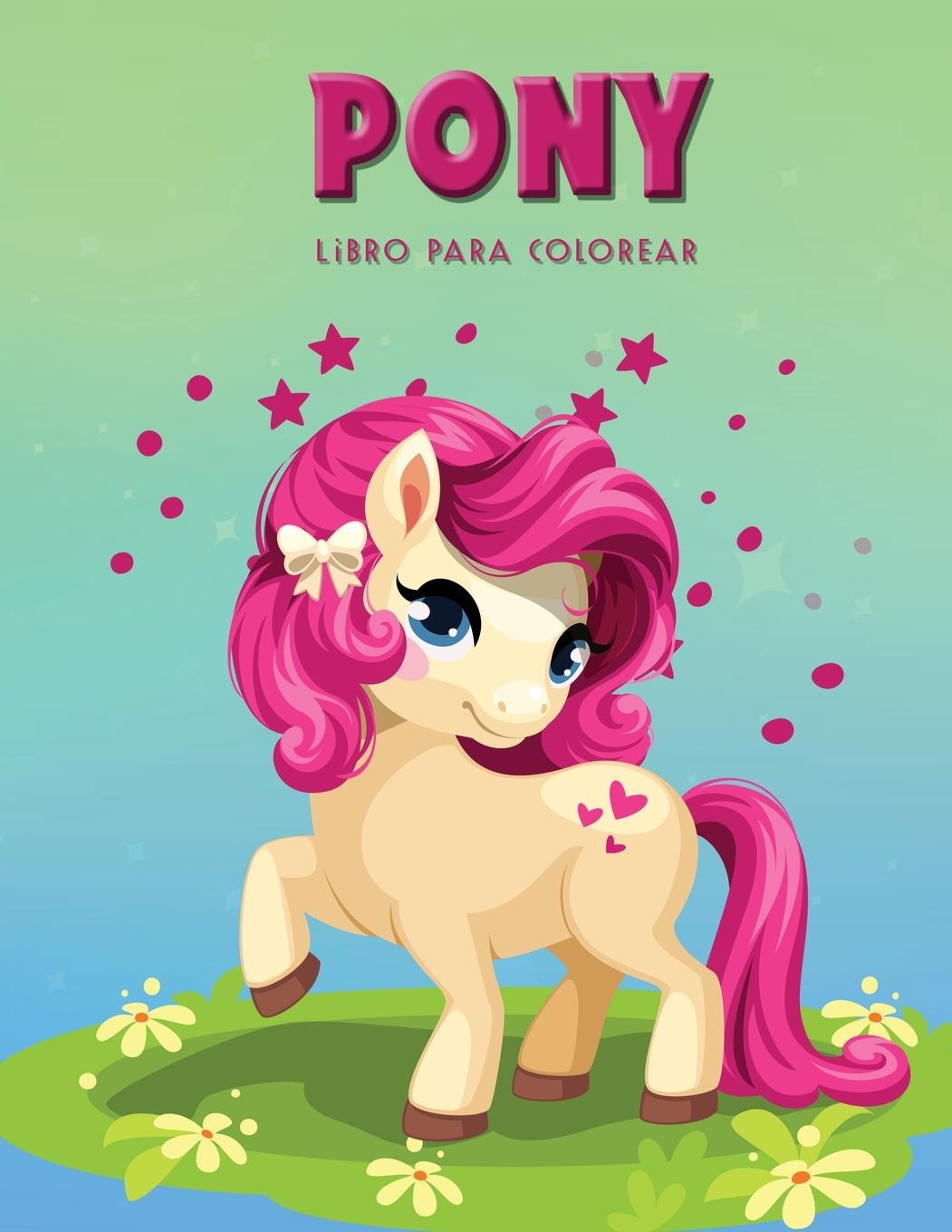Libro Pony Libro para colorear Norea Dahlberg
