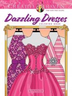 Carte Creative Haven Dazzling Dresses Coloring Book Eileen Rudisill Miller