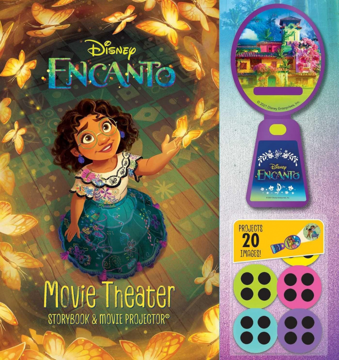 Könyv Disney Encanto: Movie Theater Storybook & Projector [With Projector] 